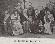 A Family of Foresters 100 Years Ago